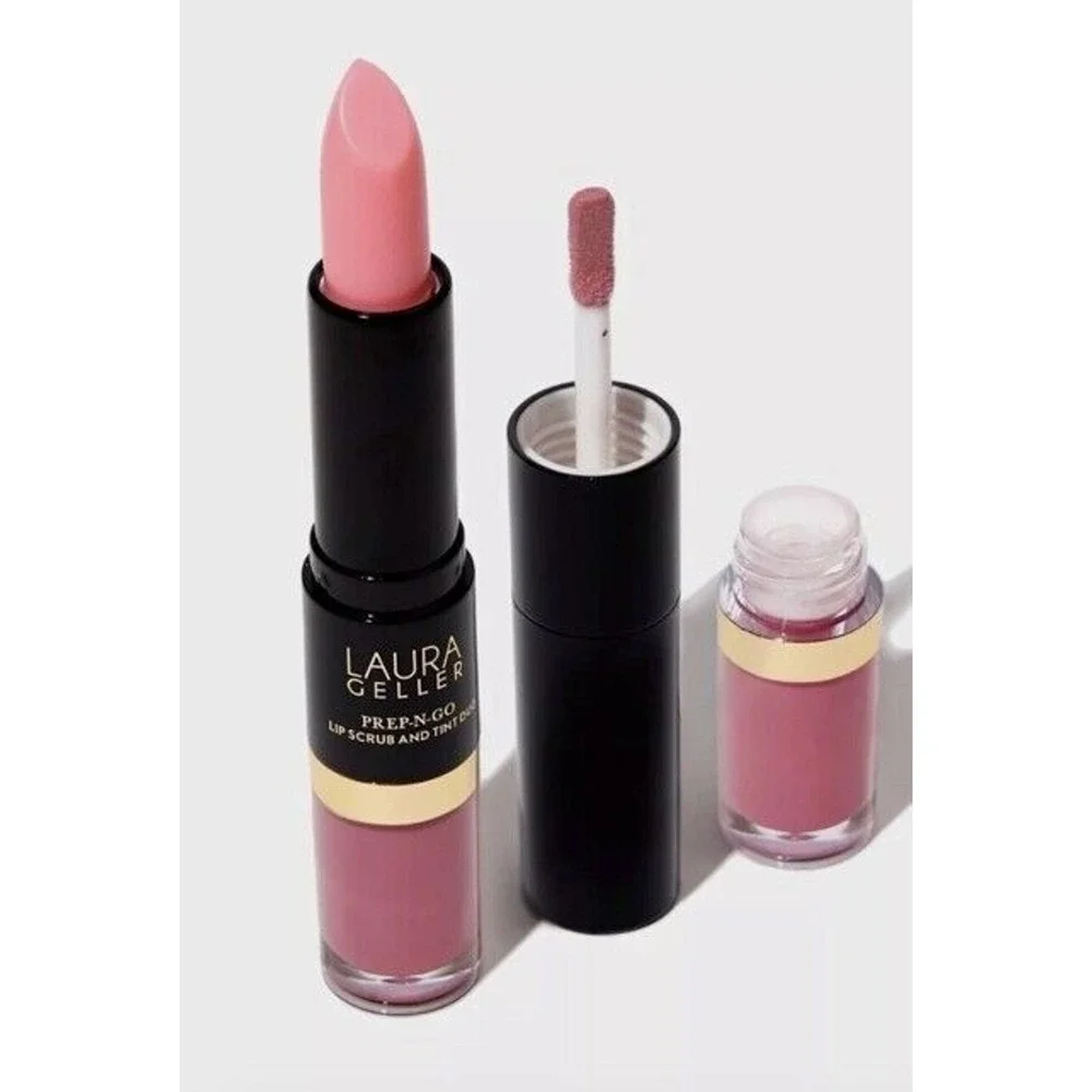 Laura Geller Lipsitck Duo Lip Color‎ Scrub Tint Shade First Place Berry Tint NEW